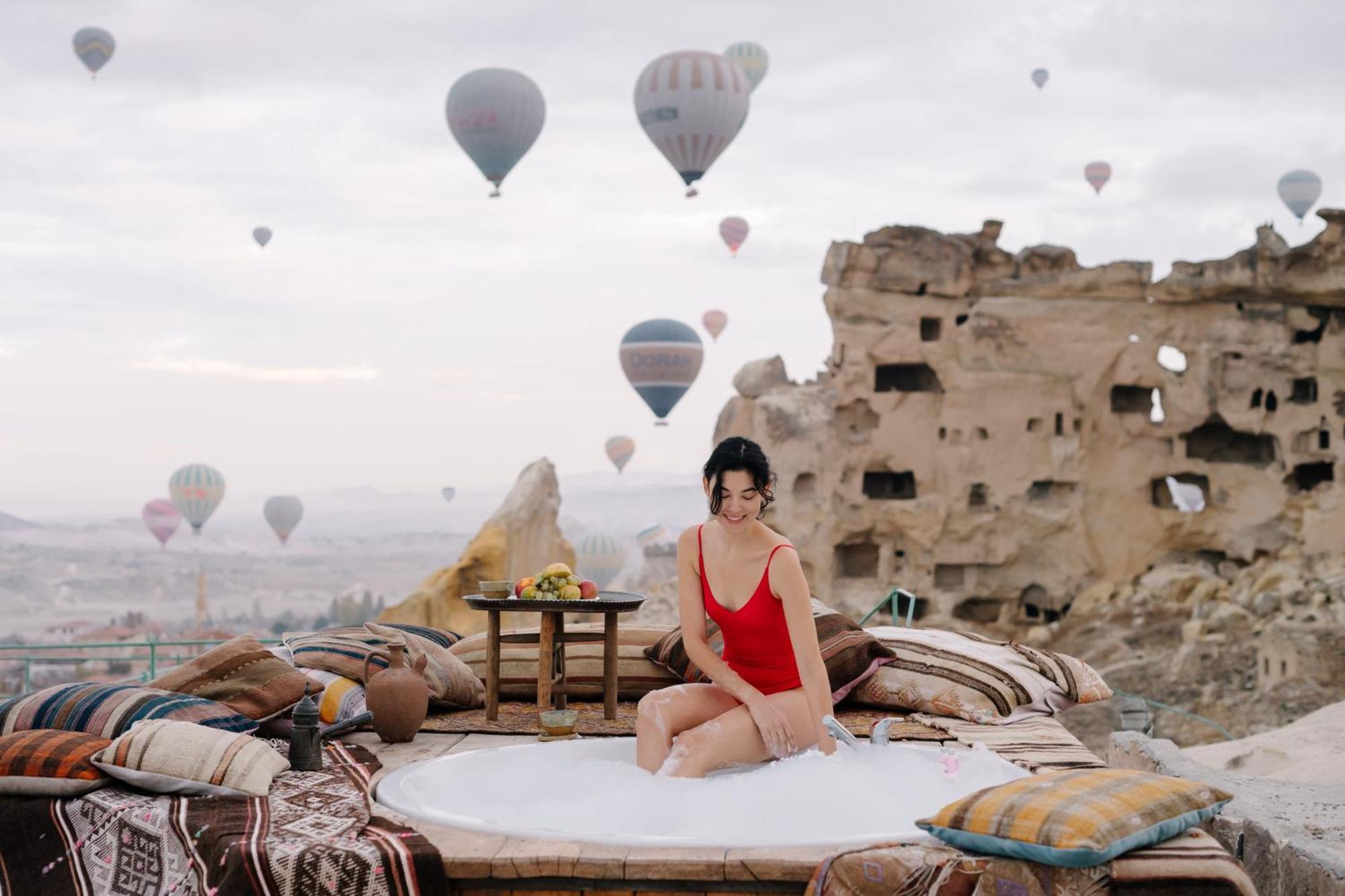 Seki Cave Suites Гореме Экстерьер фото